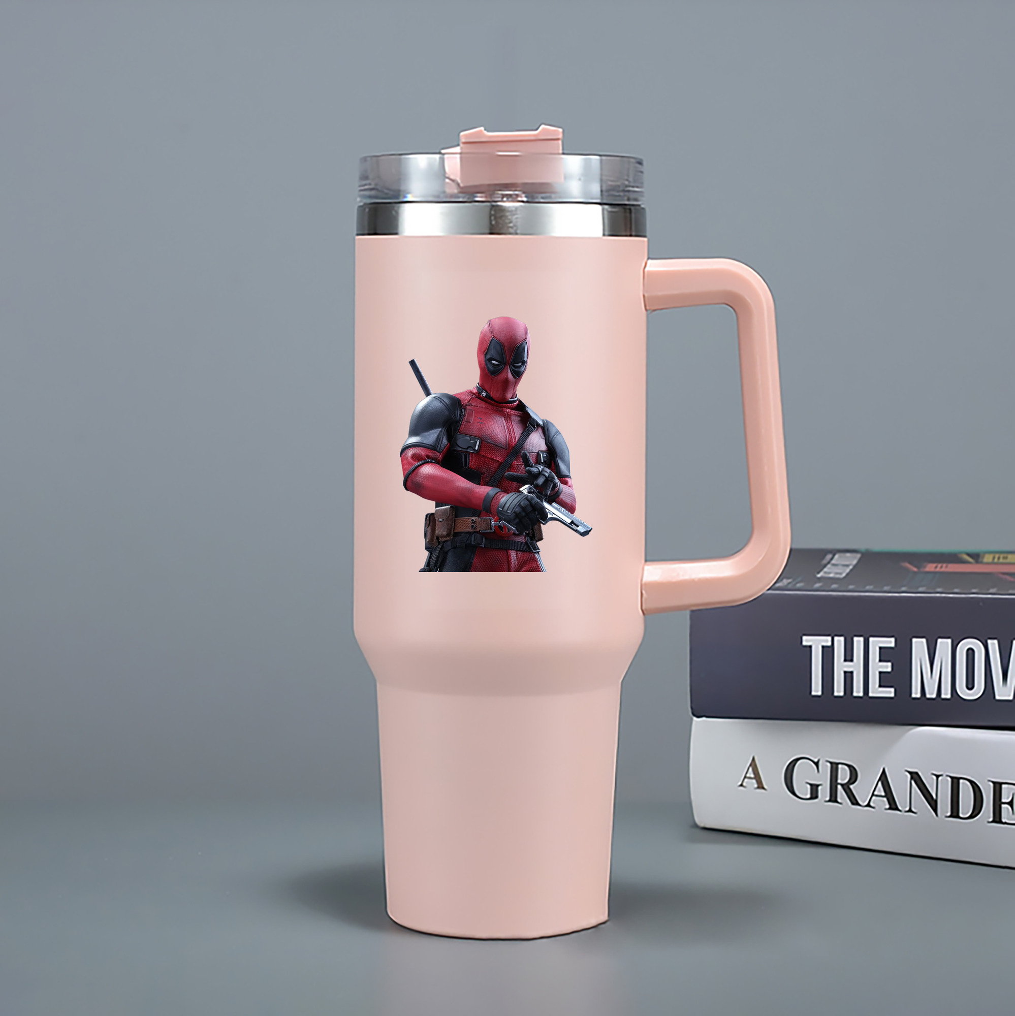 （画像用） Deadpool デッドプール 1200mL車用タンブラー（カラープリント）